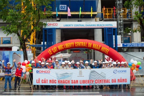 LỄ CẤT NÓC KHÁCH SẠN LIBERTY CENTRAL
