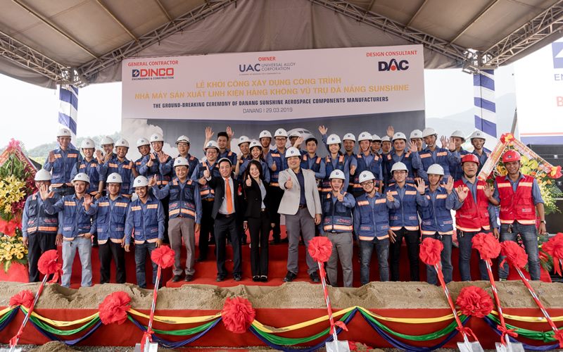 GROUNDBREAKING OF SUNSHINE AEROSPACE AVIATION COMPONENT PLANT