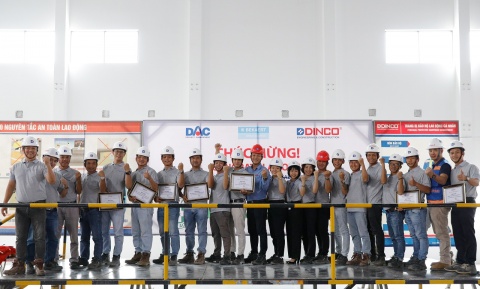 CONGRATULATIONS ON STEEL WIRE AND STEEL CORD MANUFACTURING FACTORY OF BEKAERT VIET NAM - DUNG QUAT’S ACHIEVING 1,5 MILLION SAFE HOURS