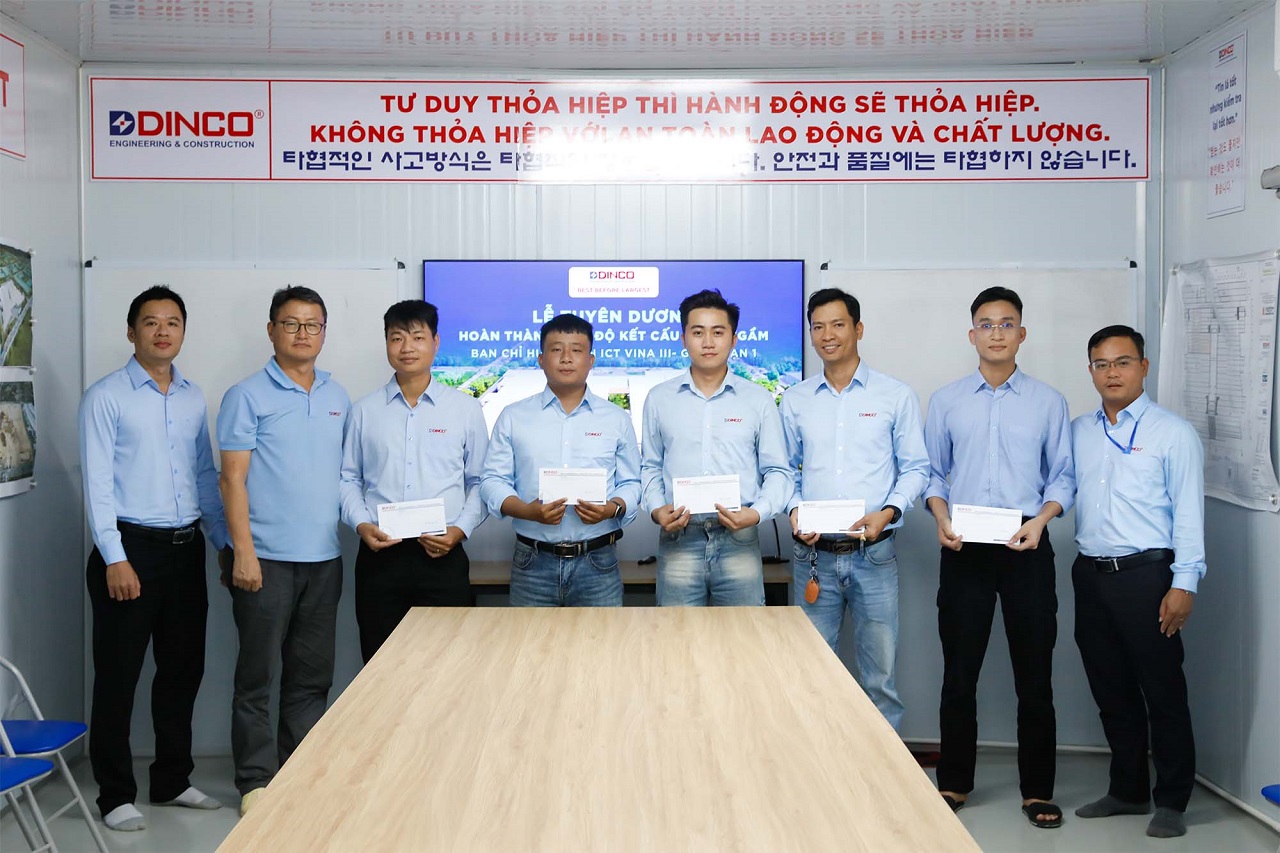 ban chỉ huy dự án ICT Vina III